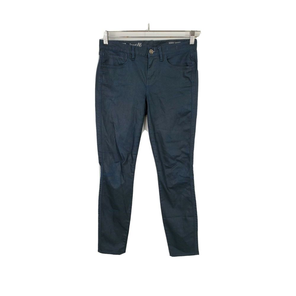 Madewell Skinny Skinny Ankle Jeans Coated Denim